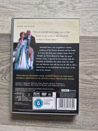 Mansfield Park DVD