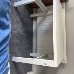 White desk