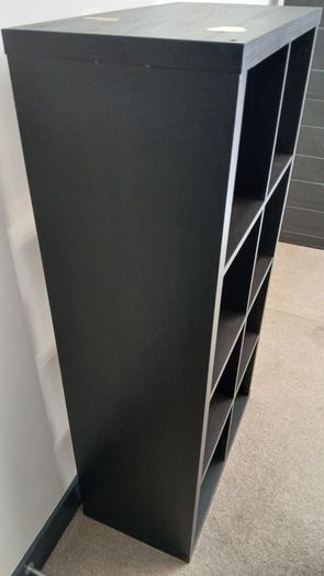IKEA KALLAX Shelving Unit | 77 x 147cm | Black