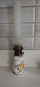 vintage oil lamp