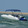 3 Bow Bimini Top Blue 183x160x137 cm Image 5