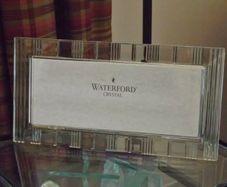 Waterford Lead Crystal Chantley Panoramic Photo Frame