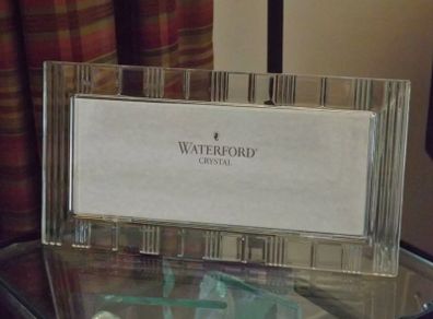 Waterford Lead Crystal Chantley Panoramic Photo Frame