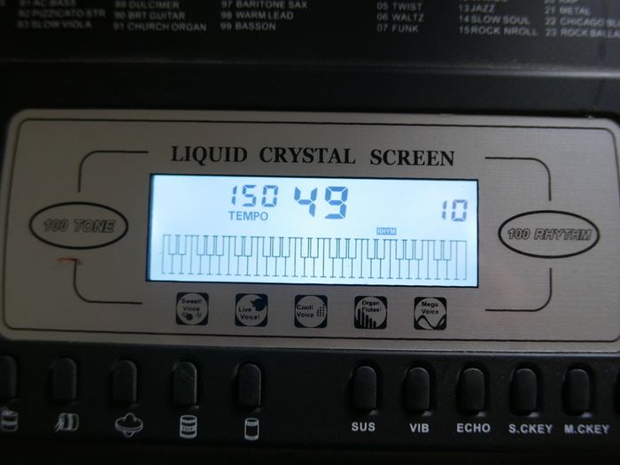 Electronic Keyboard - SK-560 54 Key Keyboard, and keyboard stand