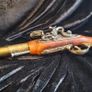 vintage replica flintlock pistol Image 6