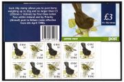 1999 Ireland Blackbird (Phosphor) Definitive Stamp Booklet Mint Never Hinged. Hibernian HB67p.