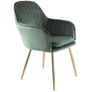 Velvet Muse Dining Bedroom Makeup Dressing Room Chairs Image 5