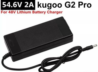 Kugoo G2 Pro G booster 48V/54.6V Charger, for 48V 18650 battery pack, 2A/2000mA charging current, INPUT:100-240V DC 5.5 2.1 Plug UK Plug