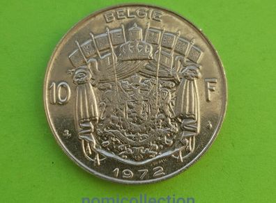 Belgium 1972 year coin.