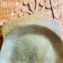 Vintage Solid Brass Pocket Change Dish Coin Tray Jewellery Trinket Holder Image 2