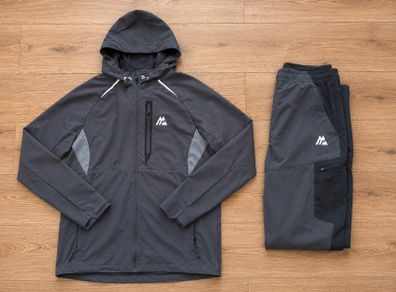 Men's Grey Reflective Tracksuit