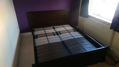 ikea king size bed frame