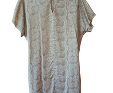 ESCADA Snake-print shift dress