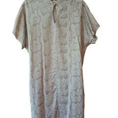 ESCADA Snake-print shift dress