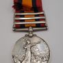 Queen South Africa Medal with three clasps, Royal Dublin Fusiliers, J O'Brien Image 3