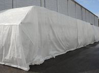 main image for ad heavy duty waterproof covering tarpaulin covers farm tractor sheds storage machinery vintage farm