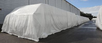 heavy duty waterproof covering tarpaulin covers farm tractor sheds storage machinery vintage farm