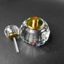 Vintage Crystal Perfume Bottle Image 4