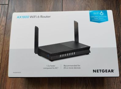 Netgear Wi-Fi 6 router (RAX20)