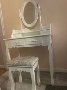 Dressing Table with stool. Would suit a girl from 3-12 years