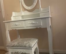 Dressing Table with stool. Would suit a girl from 3-12 years