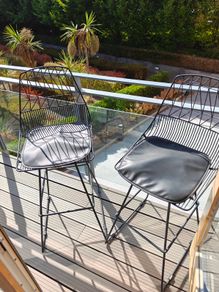 Deck or high table chairs