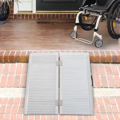 Folding Aluminum Ramp W/Handle for Wheelchairs/Scooters/Pet Mobility