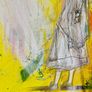 Framed Original Painting Eclectic Art Dublin Wedding Dress Art Bridal Original Art - Fashion Art - Couture Bride - Irish Figurative Art Image 8