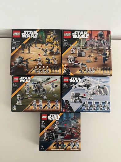LEGO Star Wars Battle Pack Bundle x5