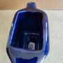 VTG. Martell Cognac Ceramic Cobalt Blue Pitcher. Image 7