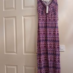 New Red Herring Maxi Dress Uk 8