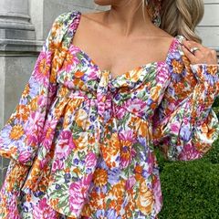 Floral blouse