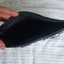 Navy beaded clutch bag Image 2