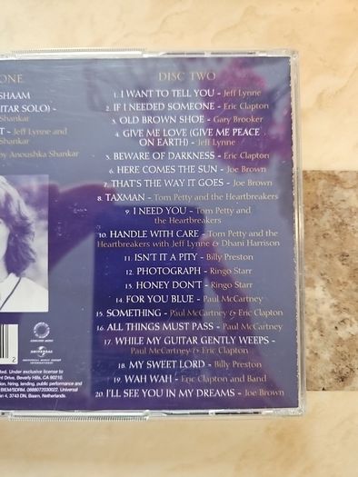 Concert For George 2CD