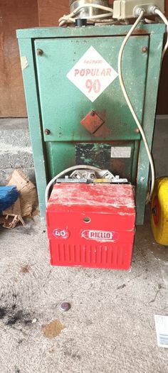 oil boiler and burner