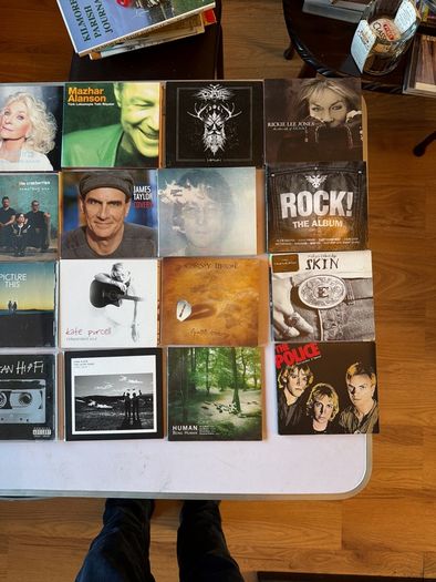 Personal Music CD and Music DVD Collection For Sale. Around 600 Titles. VG-EX Condition