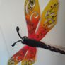 Metal Dragonfly Wall Art Decor Image 3