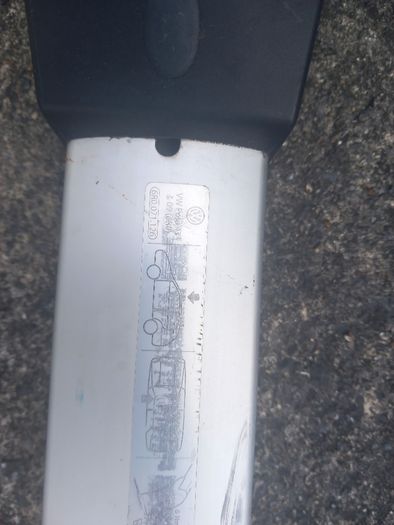 VW POLO Roof Bars 4 door model 2011 Genuine VW part