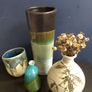 A Wonderful Curated Selection of Four Pottery and Studio Pottery Vases for Sale as a Collection. Image 2