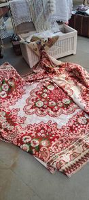 Victorian Velvet Tablecloth Huge