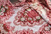 Victorian Velvet Tablecloth Huge