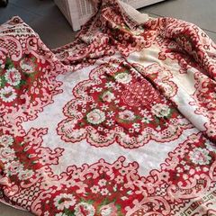 Victorian Velvet Tablecloth Huge