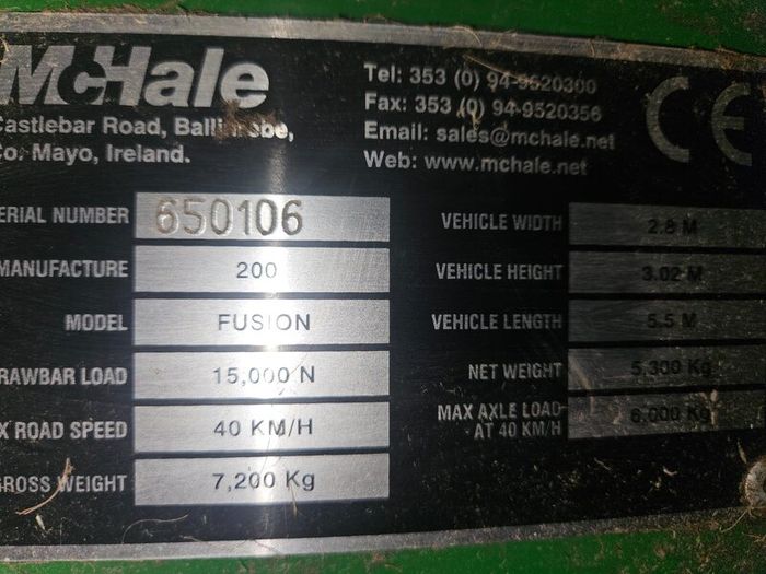 McHale Fusion 1