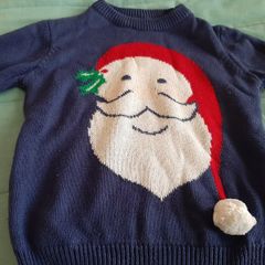 Boys Santa jumper 4-5yr