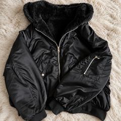Zara Reversible Bomber Jacket