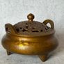 Chinese Incense Burner - Bronze, Signed Image 2