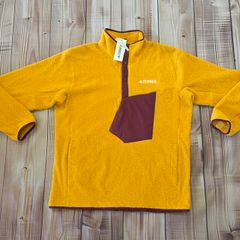 Adidas Terrex Sherpa Snap Button Fleece Size Medium/Large