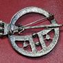 Vintage Cara-Irish Large Celtic Rhinestone Brooch Image 5