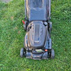 petrol lawn mower