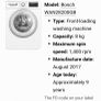 Bosch Serie 4 Washing Machine 8KG Image 5